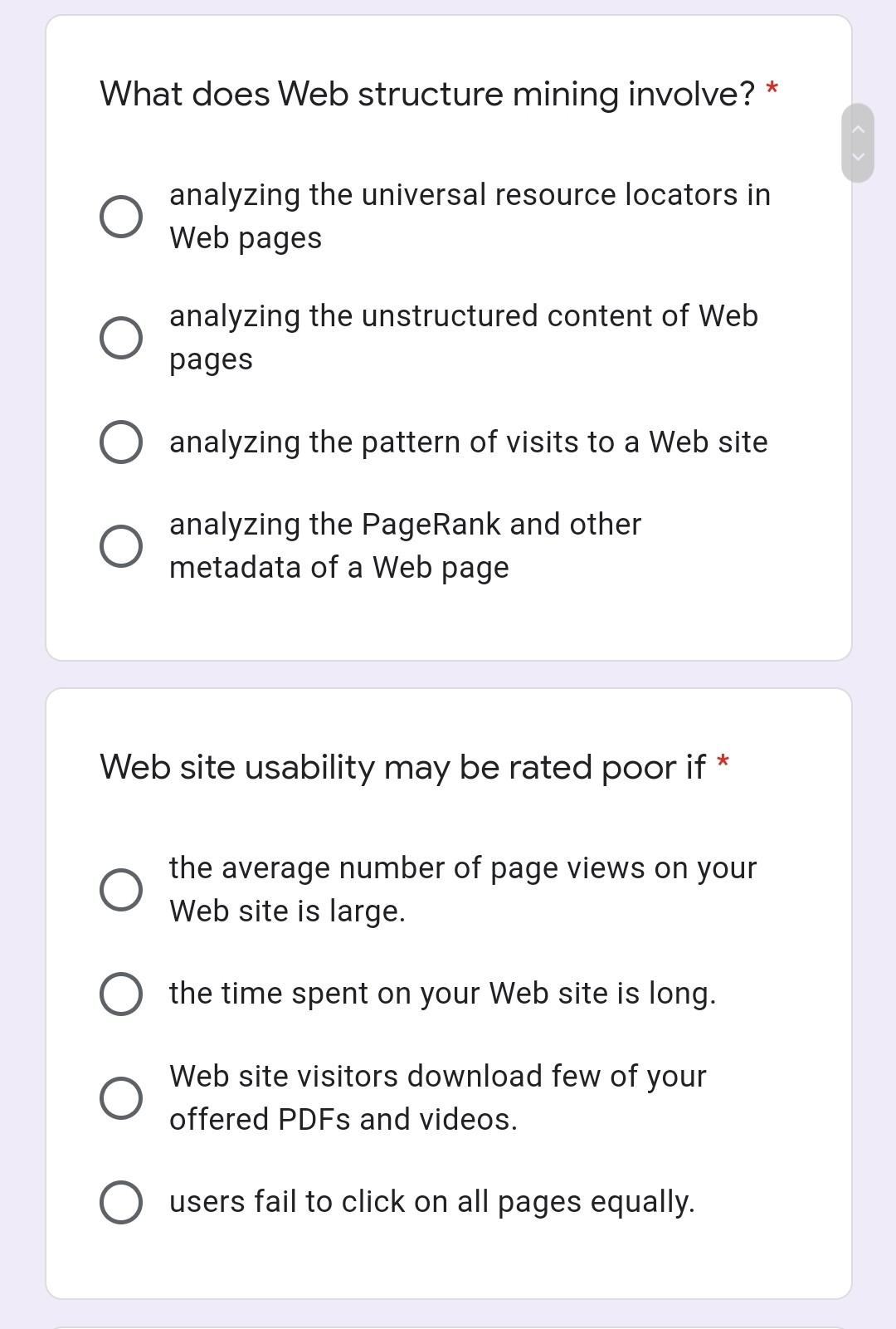 Breaking up a Web page into its components to