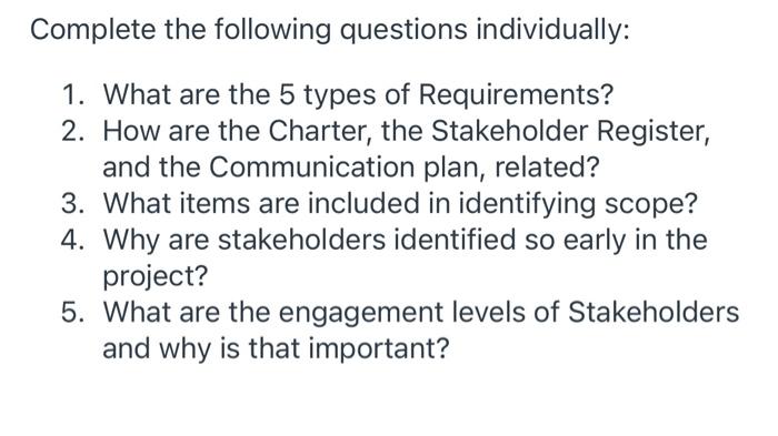 subject : project managent and leadership skills