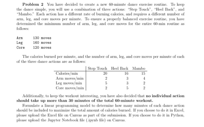 Problem 2 You have decided to create a new