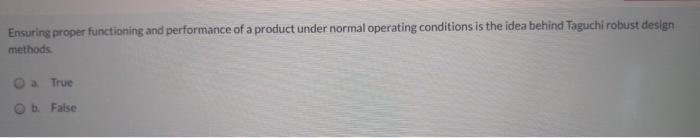 Ensuring proper functioning and performance of a