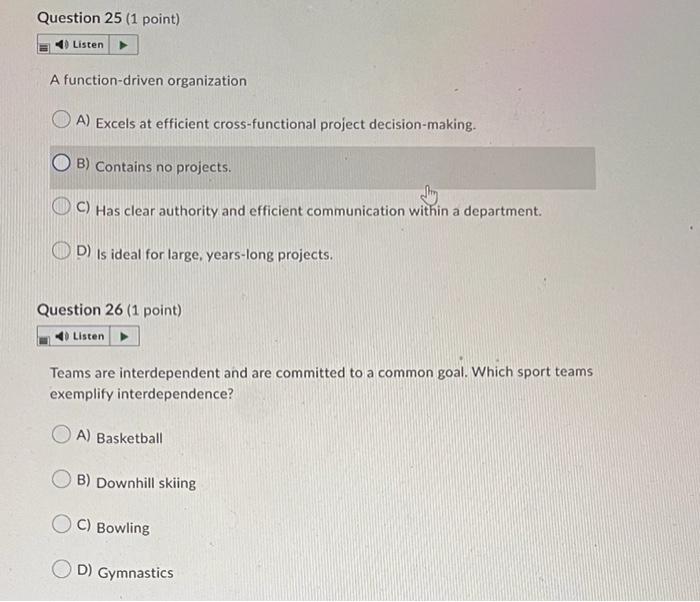 Question 29 (1 point) Listen A consensus is OA)