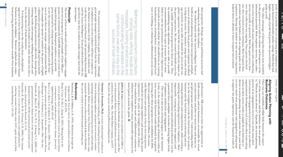 Case Question on Starwood Hotel 1. Explain using