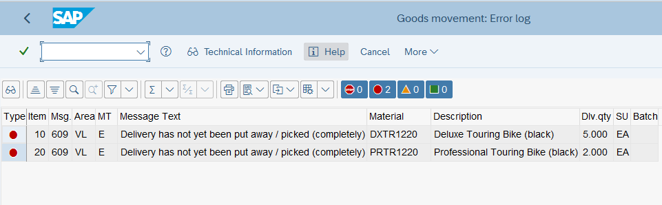 Help me, please!!! I am trying to Post Good Issue
