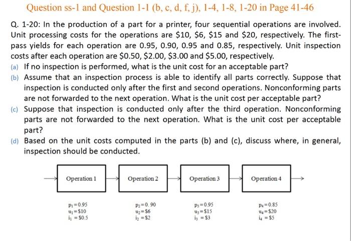Quality management - logistic answer each