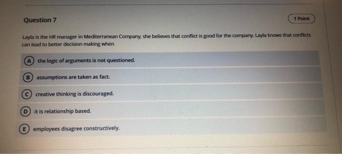 PART TWO: Multiple Choice Questions Instructions: