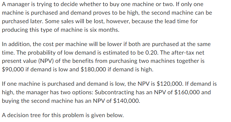 Based on the decision tree, answer the following