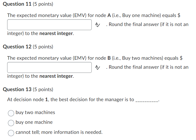Based on the decision tree, answer the following