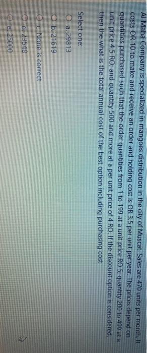 Al Maha Company is specialized in mangoes