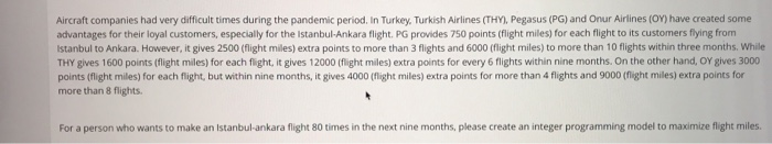 Aircraft companies had very difficult times