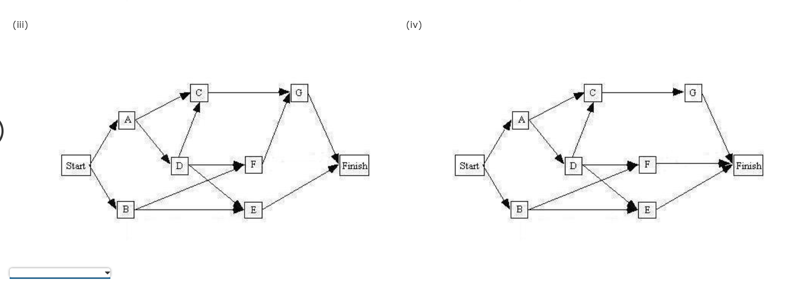 Problem 9-03 (Algorithmic) Choose the project