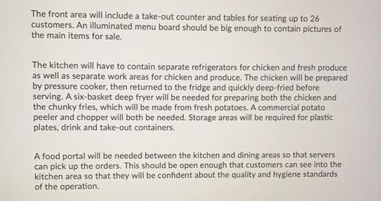 John completed a self-paced Restaurant Program in