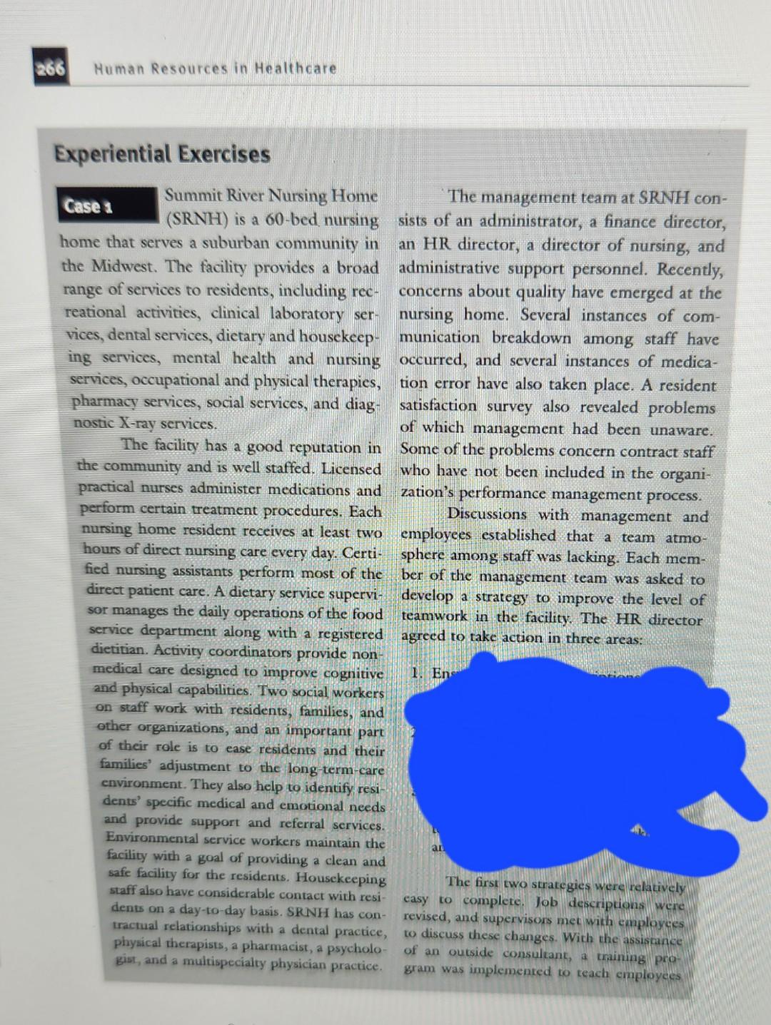 case study questions only Case 3 Summit River