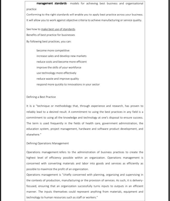 Please refer to the case study, and please answer