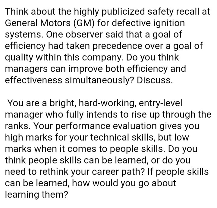 Write as much as you can by your own words and