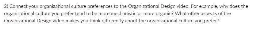 + 2) Connect your organizational culture