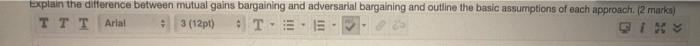 explain the difference between mutual gains