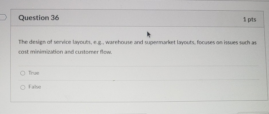 The design of service layouts, e.g. warehouse and