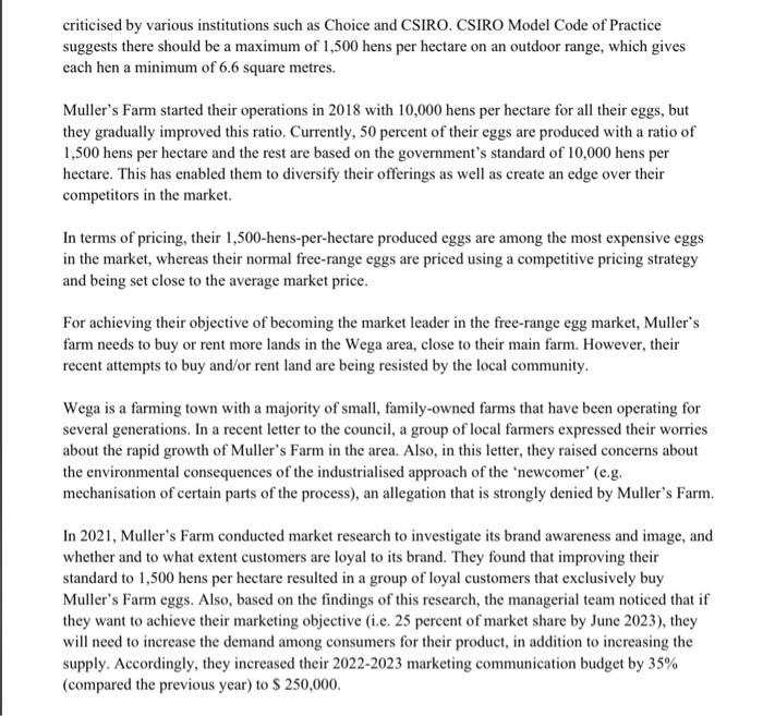 According to the provided case study, identify