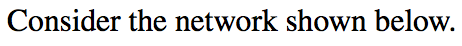 Consider the network shown below. D6 A .4 B,6 0,4