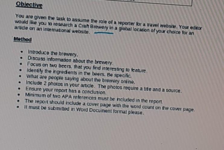 urgently need ans as thw instructions given