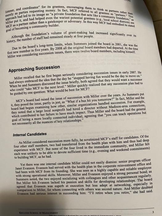 read the case study attached and then answer the