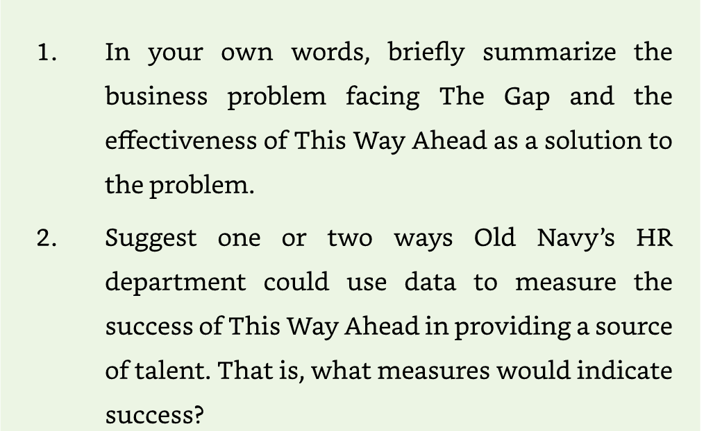 Please read and answer questions in full