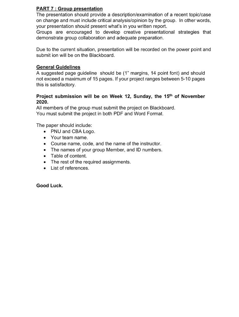 Organizational Behaviour Project HRM 214 Group