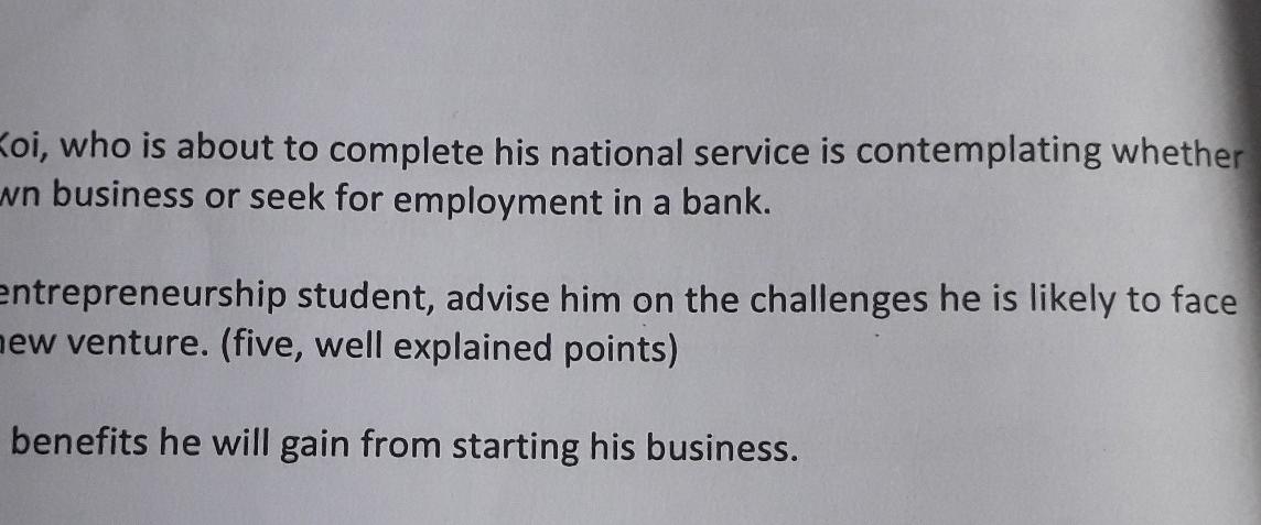 Koi, who is about to complete his national