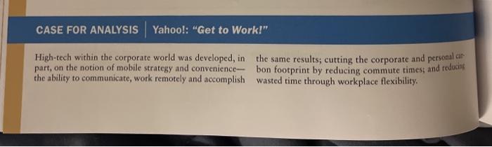 answer questions 1 & 2 please CASE FOR ANALYSIS