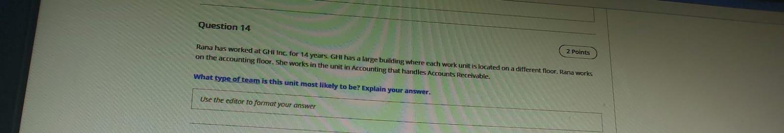 Question 12 2 Points Bader and Thurya are