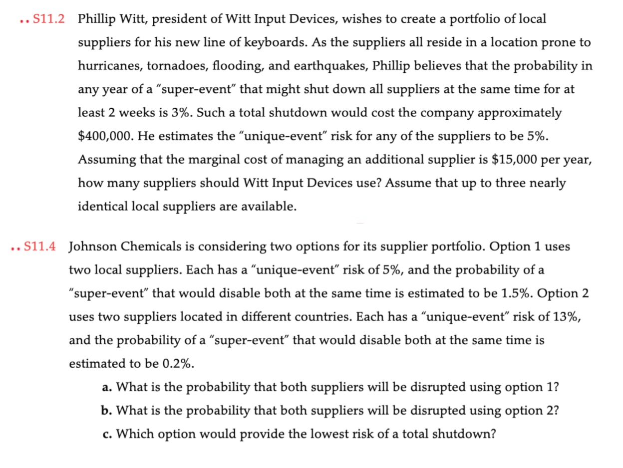 *Use S11.2 for reference. Answer S11.4 only.