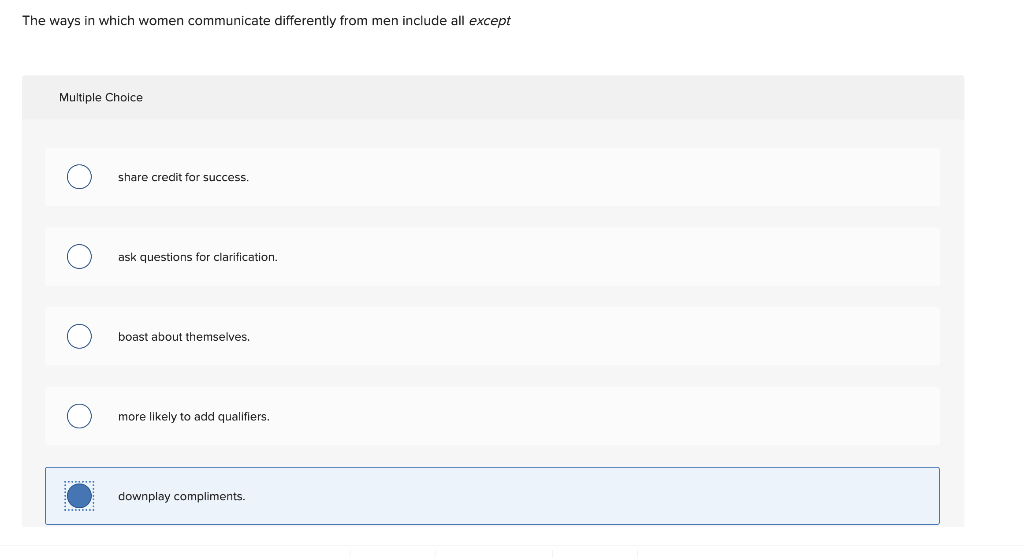 The ways in which women communicate differently