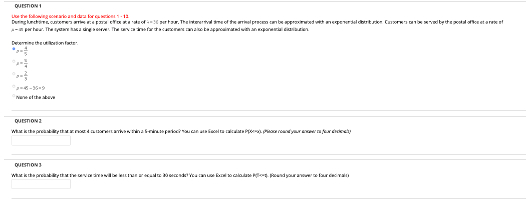 Help with number 2 and 3 please QUESTION 1 Use