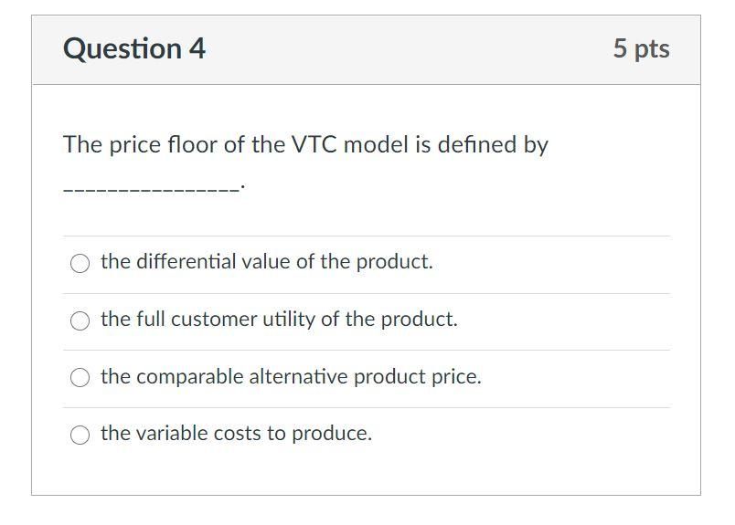 What is the answer? please explain Question 4 5