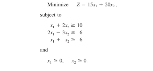 Represent this problem in dual form. Show all