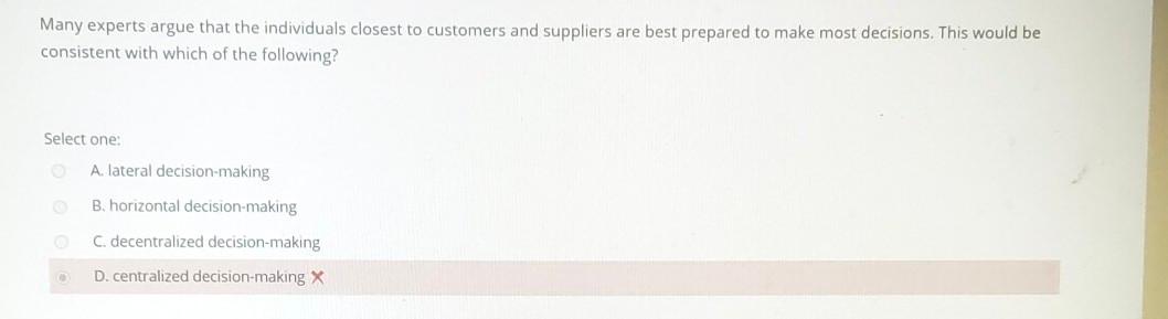 help Many experts argue that the individuals