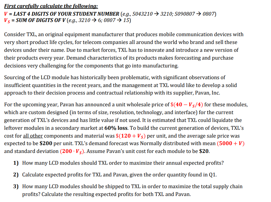 please make a numerical solution V=2000 First