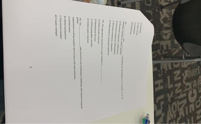 just answer 28 please quickly ZUIDE Ling Acqui