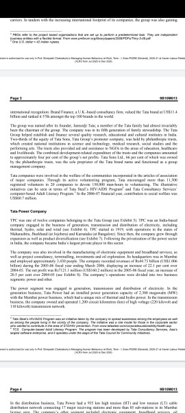 Questions for Tata Power: CSR and Sustainability