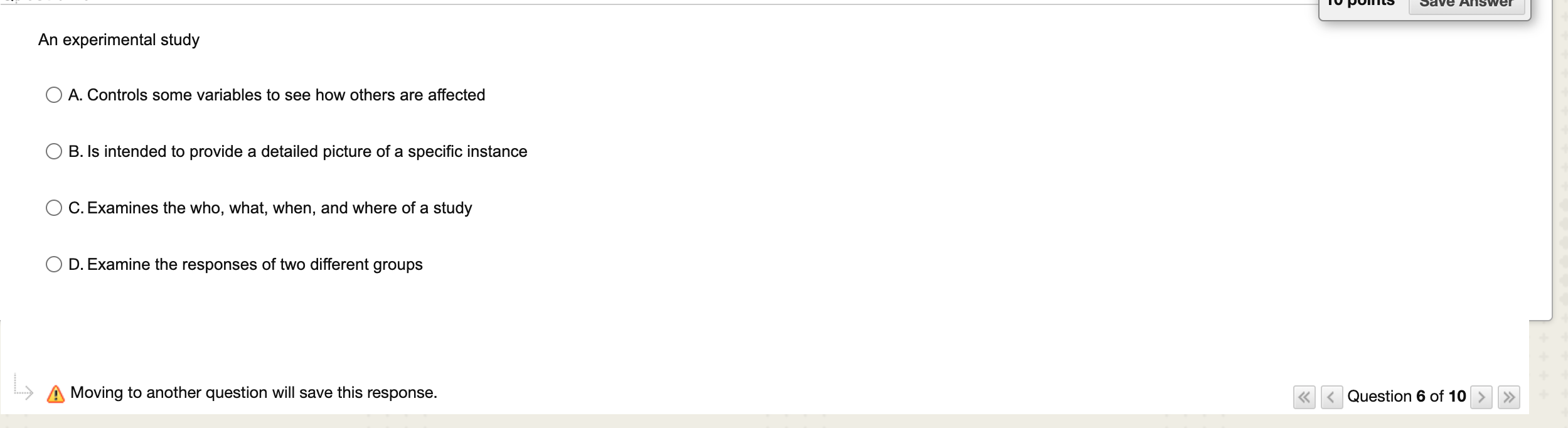 Objective research strives to A. Minimize