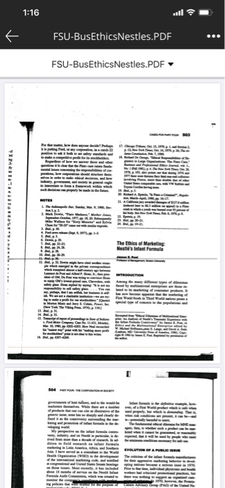 8:00 + CambCollege-NestleCaseQuestions....