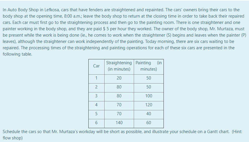 In Auto Body Shop in Lefkosa, cars that have