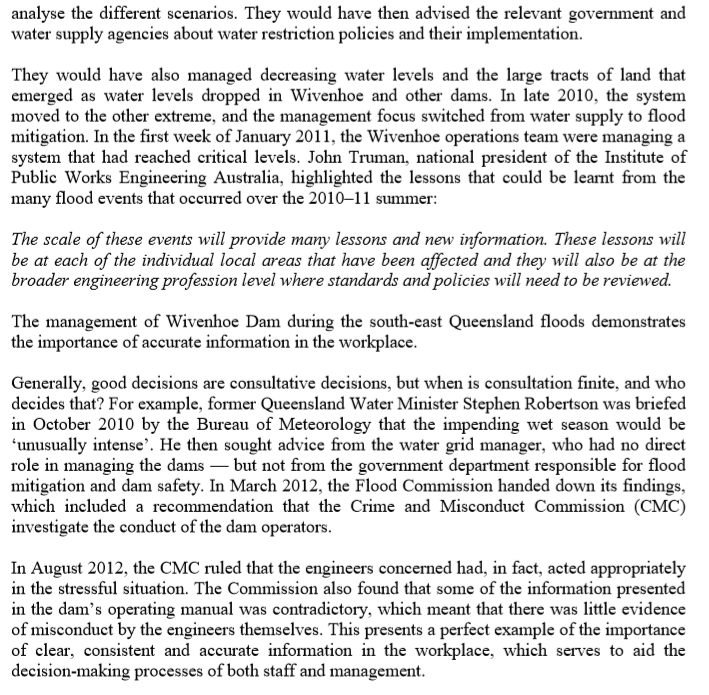 Question 2 (30 marks) With reference to