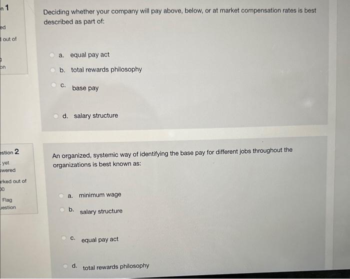 Deciding whether your company will pay above,