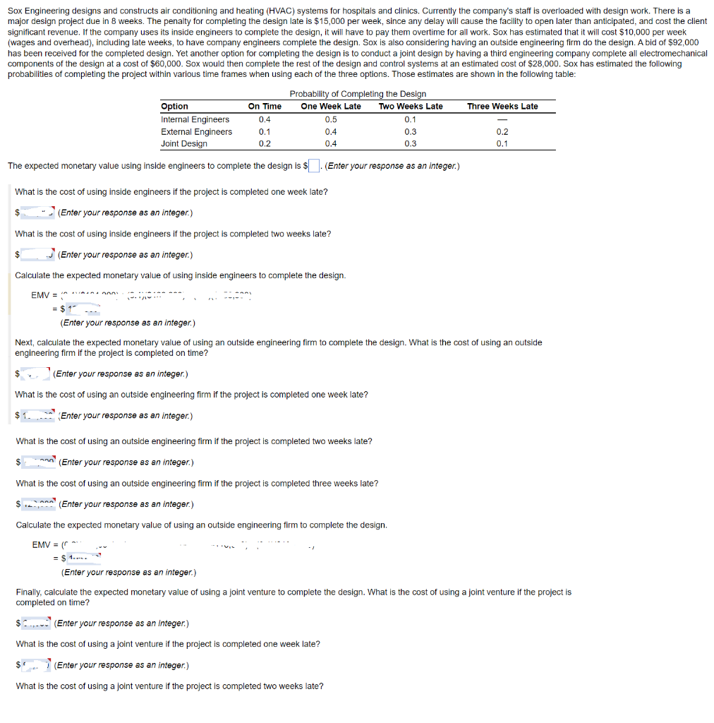 Sox Engineering designs and constructs air