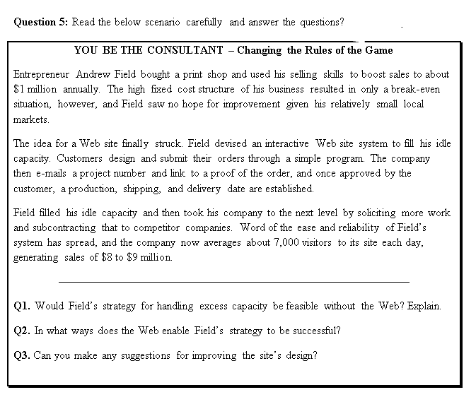 Note: Answer it according t the subject