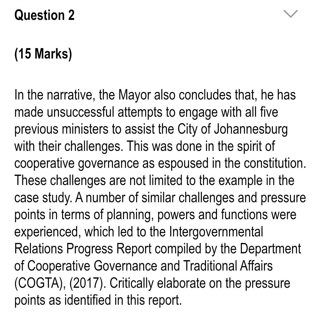 Tap to show outline Read the case study and