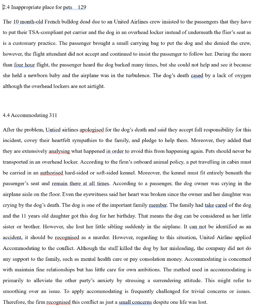 Conflict: 1. Passenger was beat up and kicked out