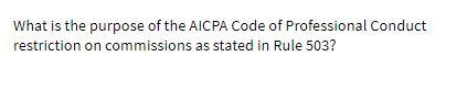 What is the purpose of the AICPA Code of