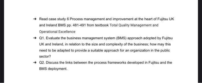 please without plagiarism!! Read case study 6